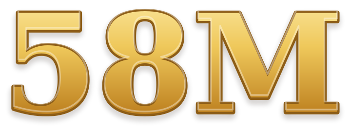 58M logo